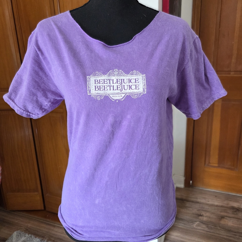 Beetlejuice Experience Graphic Tee - Purple